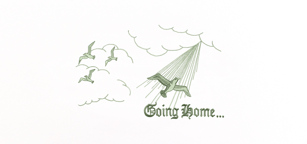 Going Home (sage green) PROOF